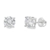 2.40ct Moissanite Stud Earrings Sterling Silver