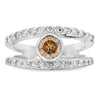 .90ct Diamond Diamond Ring 14KT White Gold