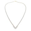 7.00ct Diamond Tennis Necklace 14KT Yellow Gold