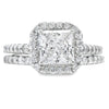 Cubic Zirconia CZ SS Bridal Sterling Silver