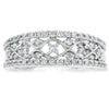 .50ct Diamond Fashion band rings 10KT White Gold