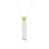 Peridot Fashion Pendants Sterling Silver