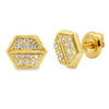 .26ct Diamond Earrings 14KT Yellow Gold