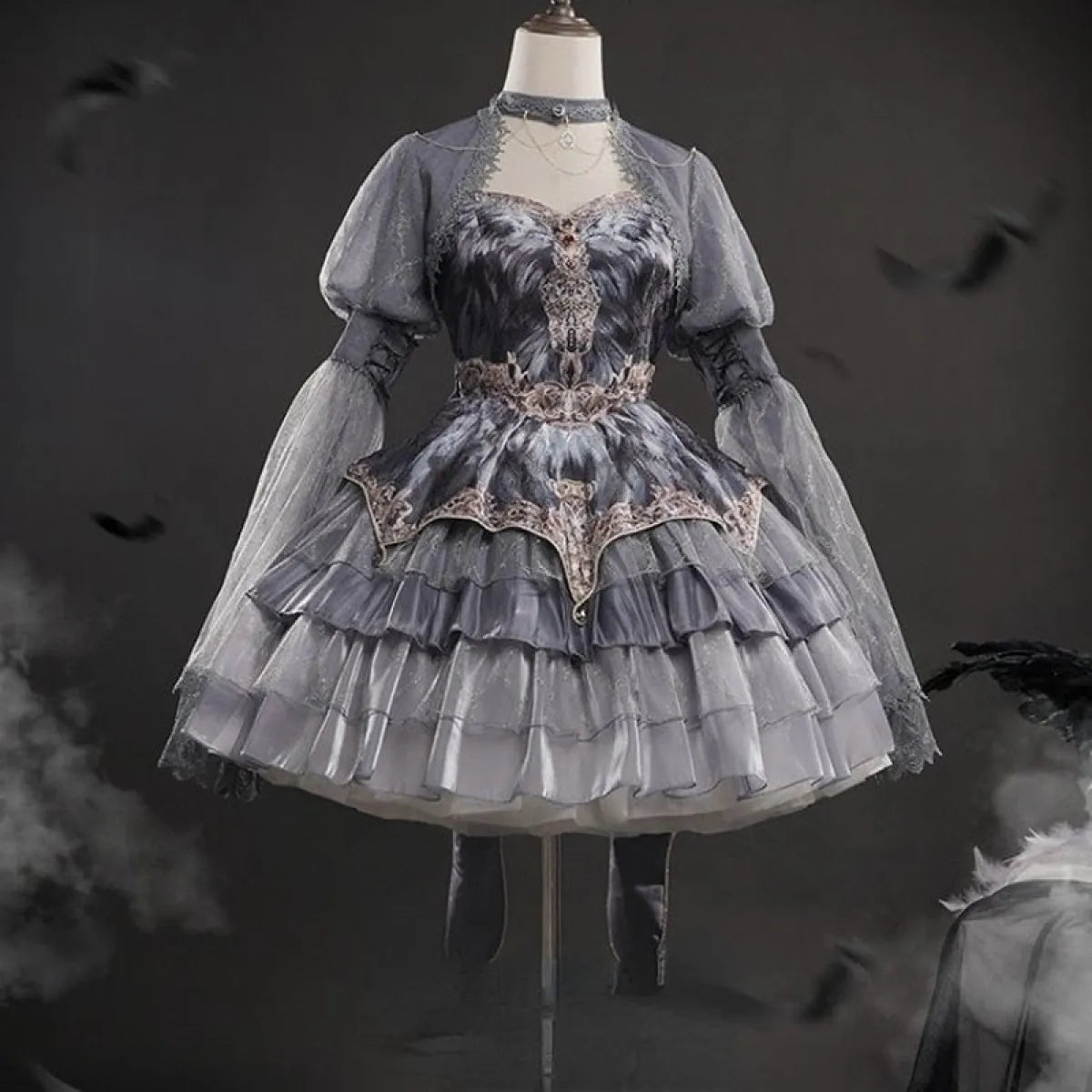 Japanese Victorian Swan Dance Lolita Dress