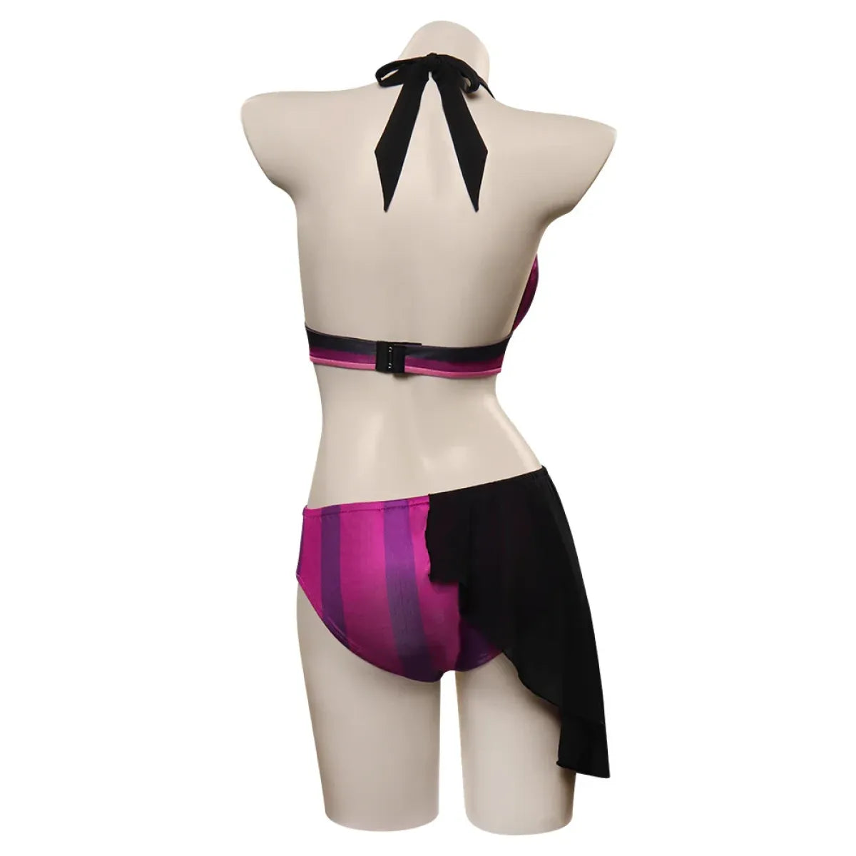 LoL Jinx Swimsuit Cosplay - Two-Piece Bikini for Summer & Halloween