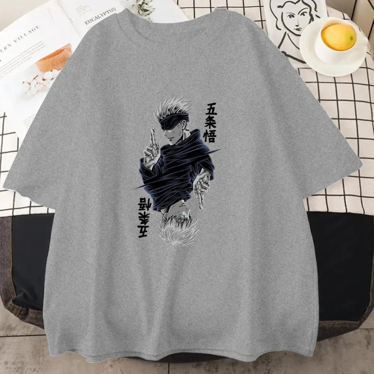 Jujutsu Kaisen Satoru Gojo Anime Print T-shirt