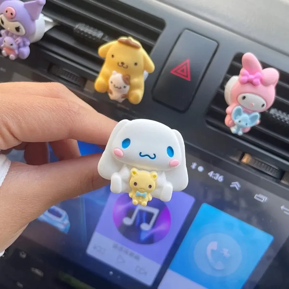 Kawaii Car Aromatherapy Ornaments - Sanrio Characters