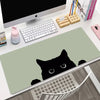 Kawaii Cat Constellation Desk Mat