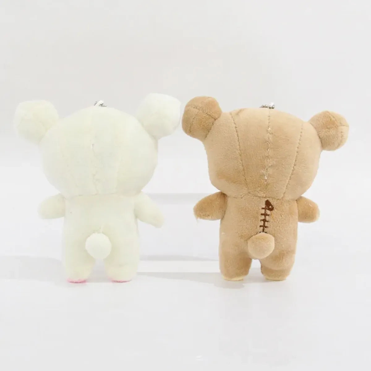 Kawaii Rilakkuma Plush Bear Keychain – Cute Backpack Pendant Toy