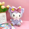 Kawaii Sanrio Plushies: Kuromi & Cinnamoroll Soft Toys
