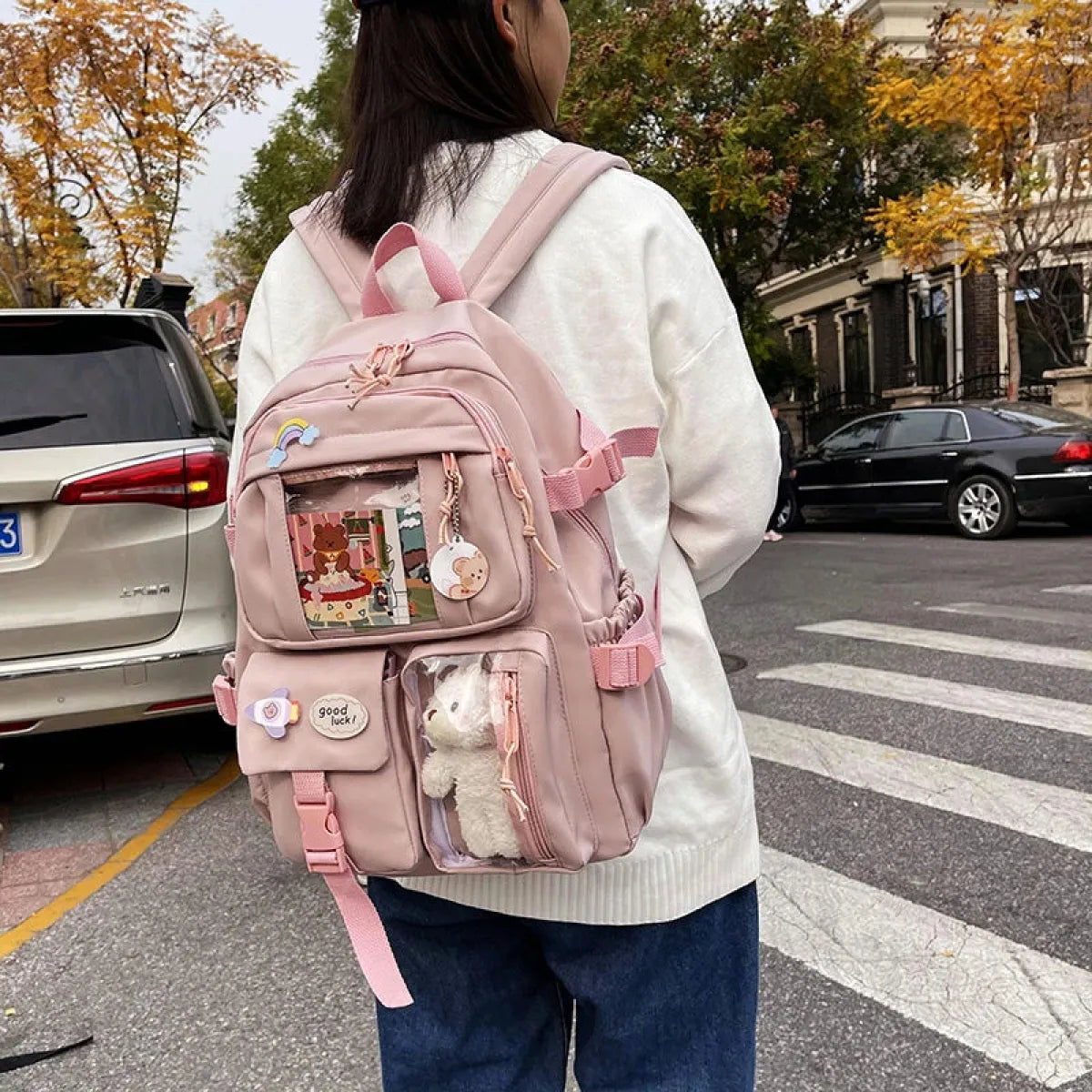 Kawaii Kids School Backpack
