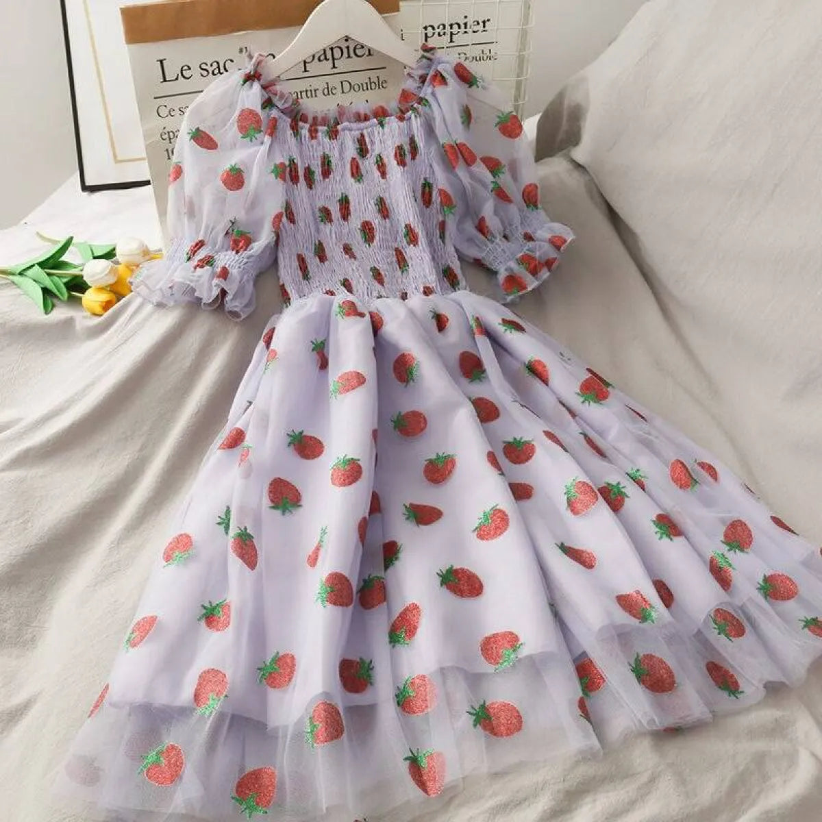 Kawaii Strawberry Dress