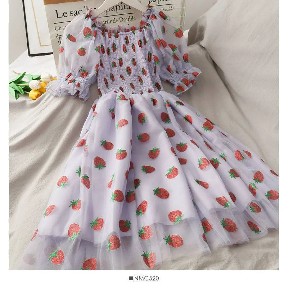 Kawaii Strawberry Dress