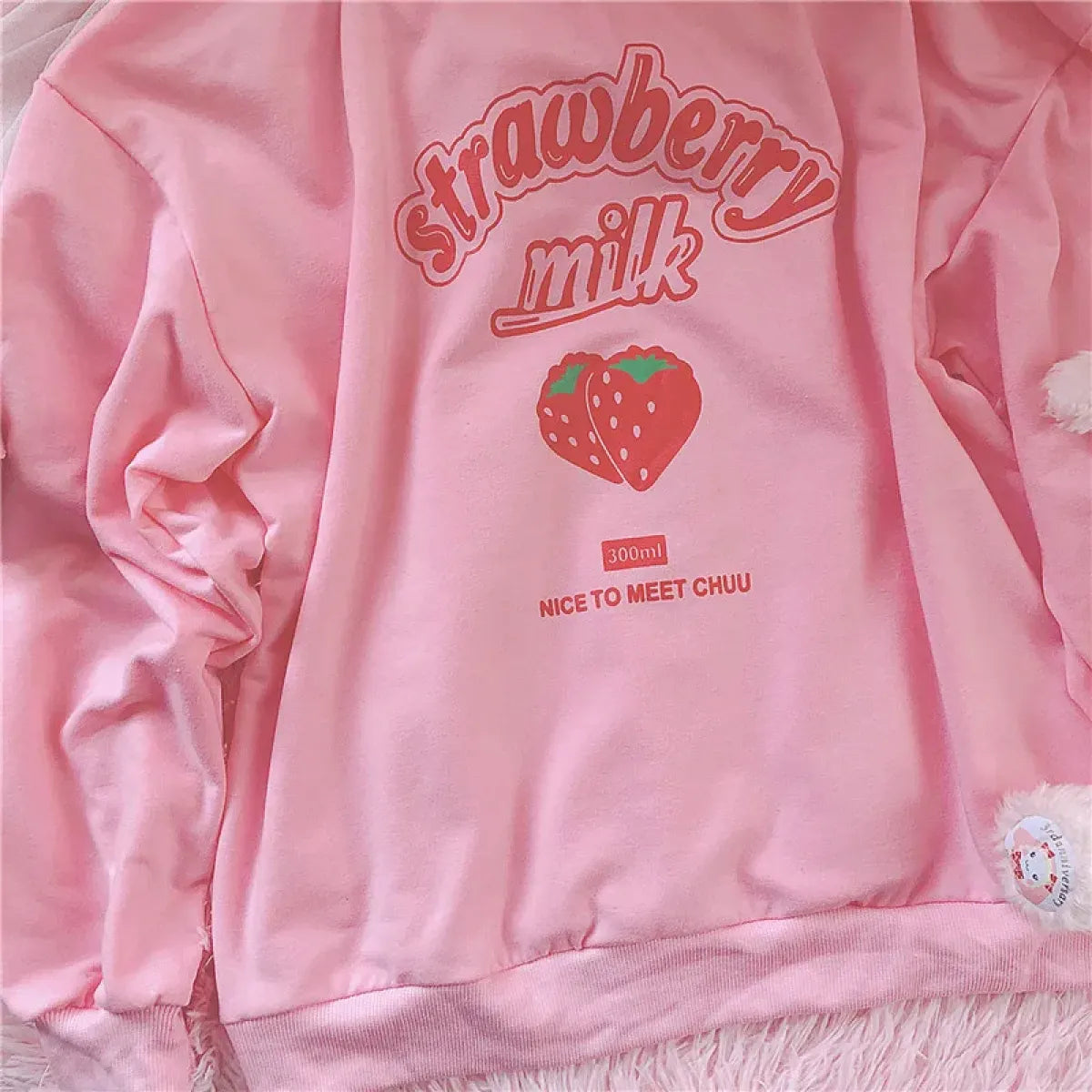 Harajuku Kawaii Strawberry Sweatshirt