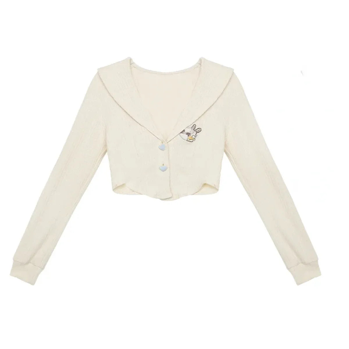 Harajuku Knit Crop Top Set