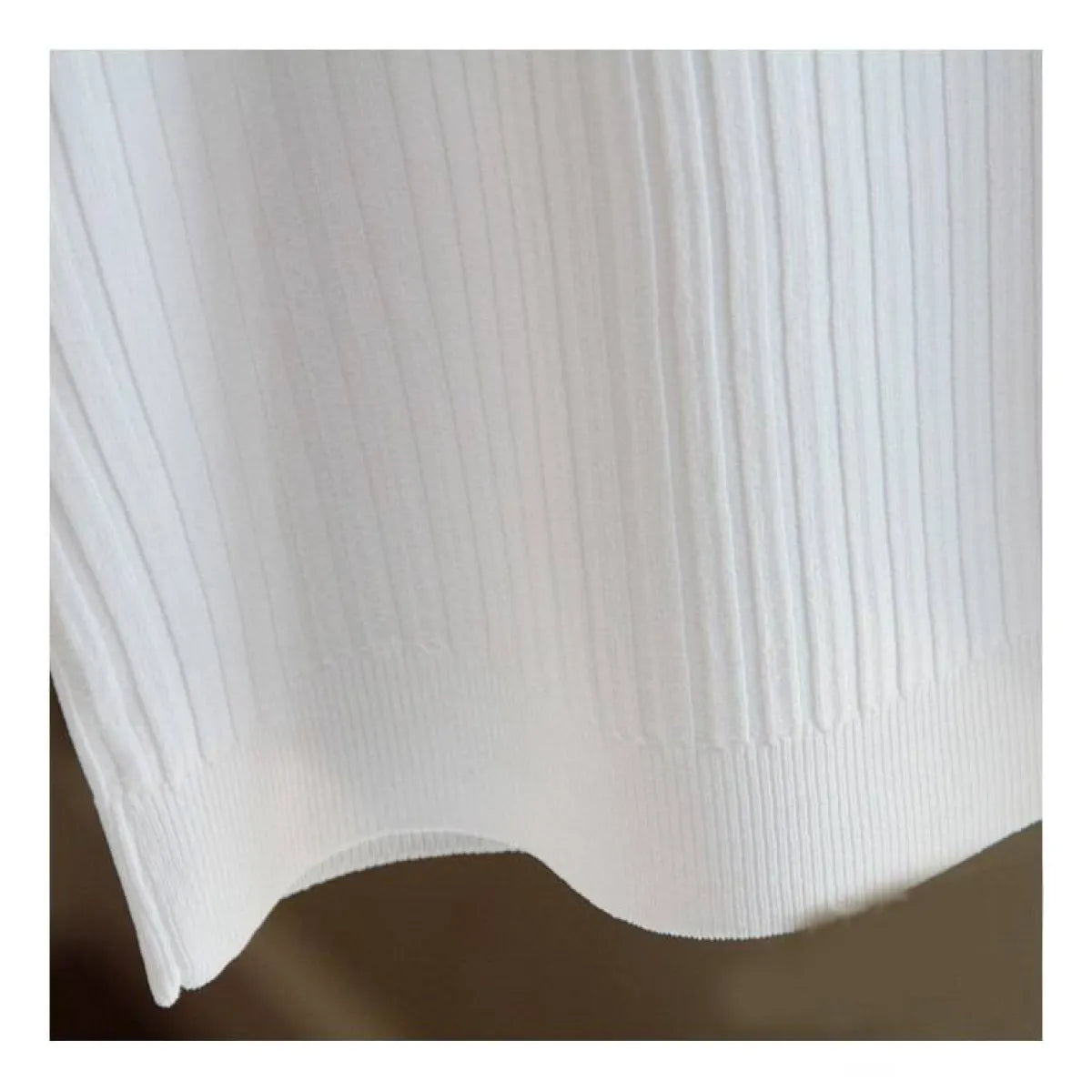 Knitted O-Neck Shirts