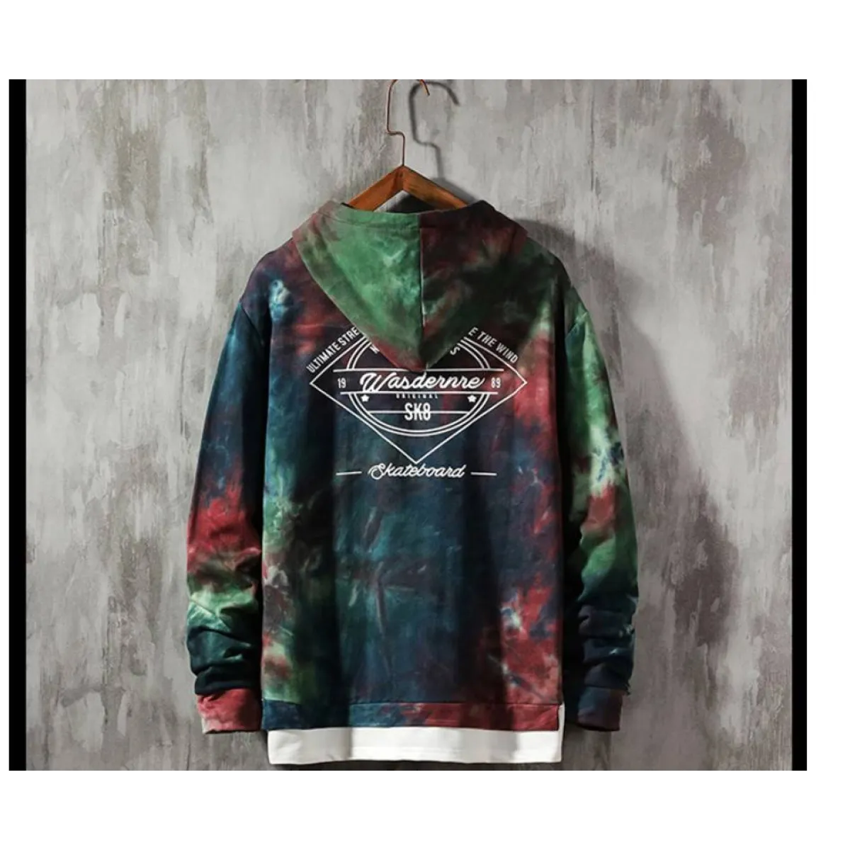 Korean Fashion Acid Hoodie