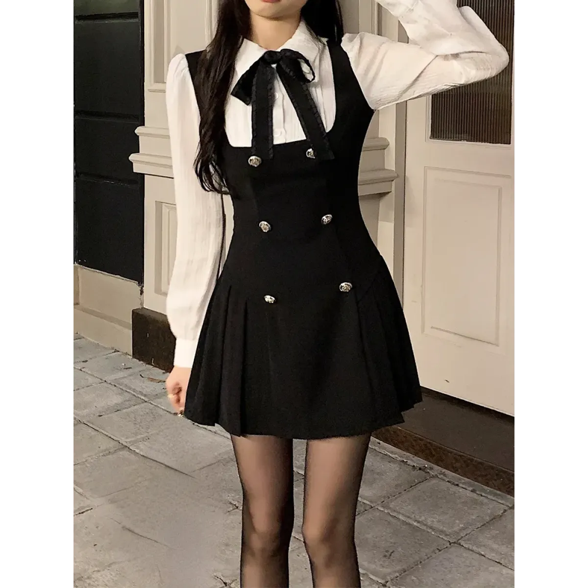Korean Fashion Autumn Mini Dress