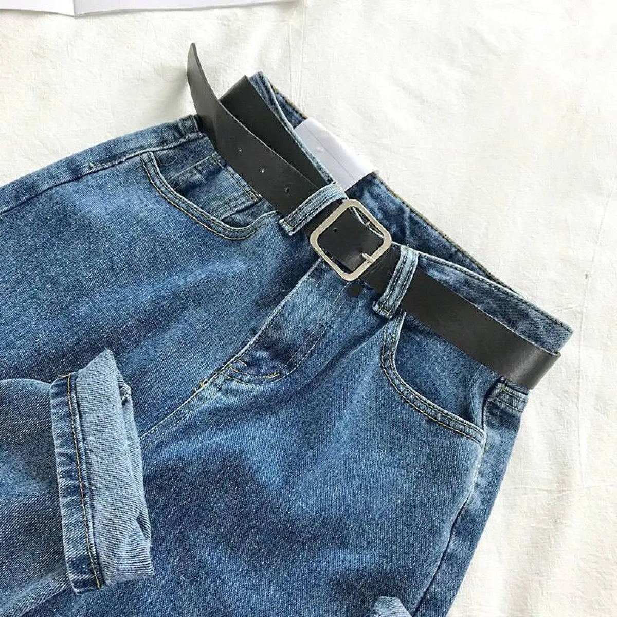 Korean High Waist Jeans