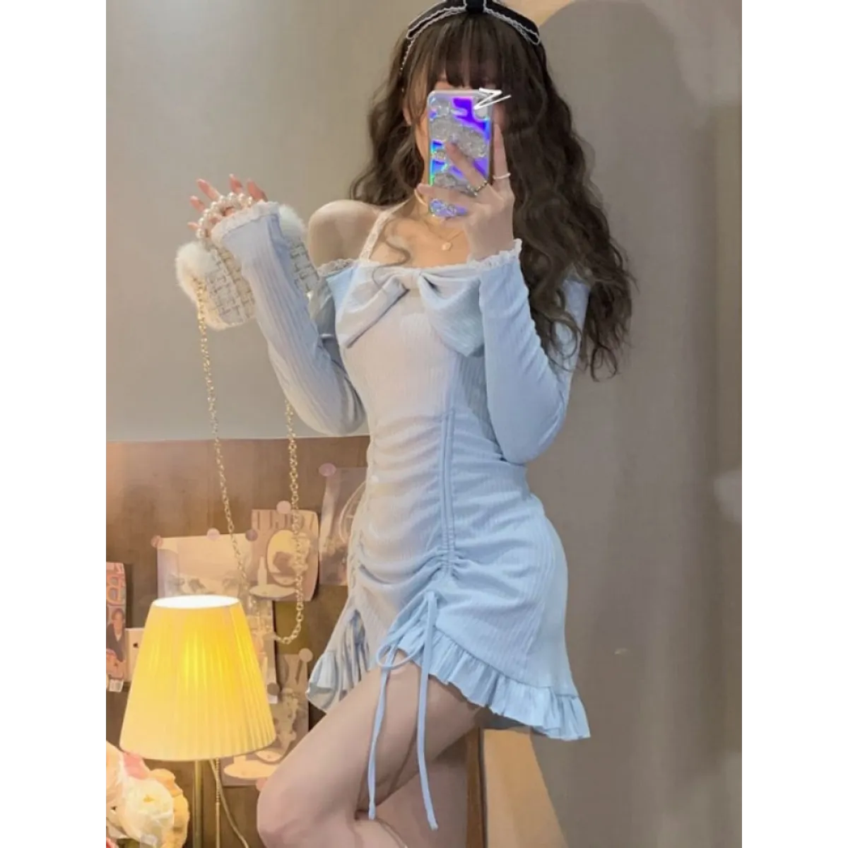 Korean Style Ruffled Lolita Dress