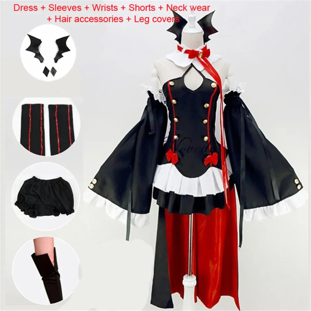 Krul Tepes Cosplay Costume