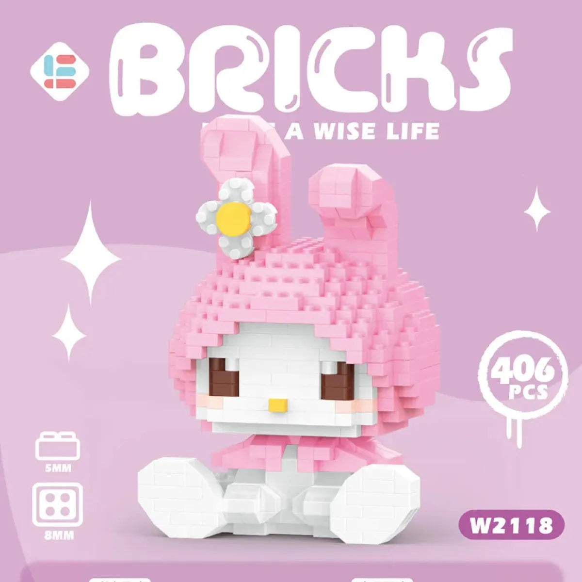 Sanrio Kuromi Building Block Toy