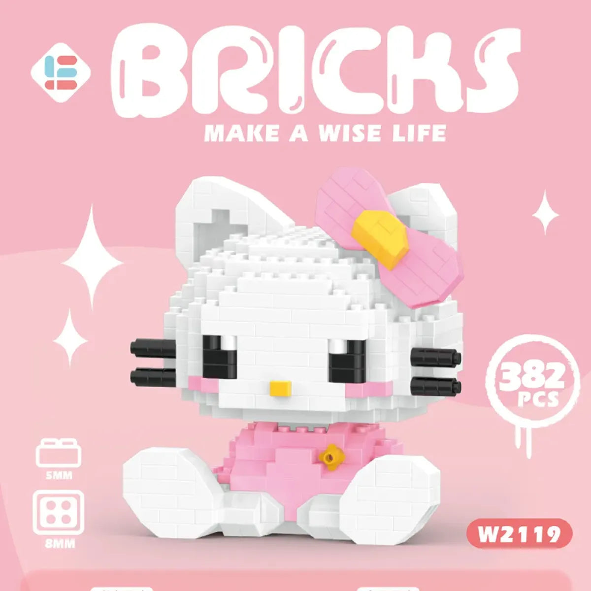 Sanrio Kuromi Building Block Toy
