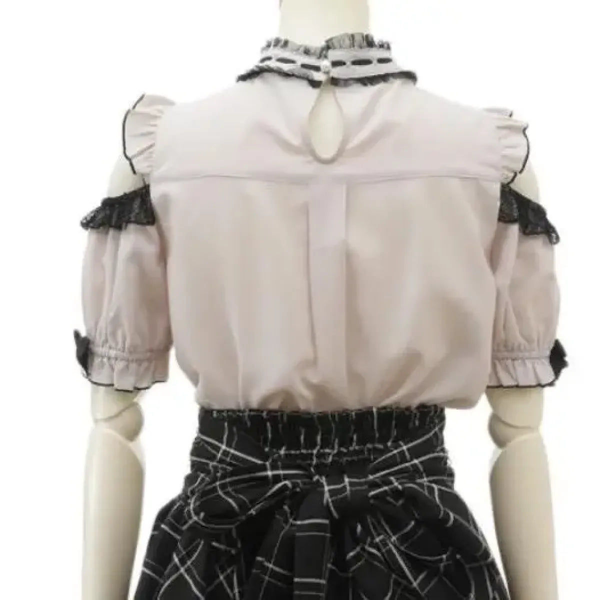 Lolita Lace Bow Off Shoulder Blouse