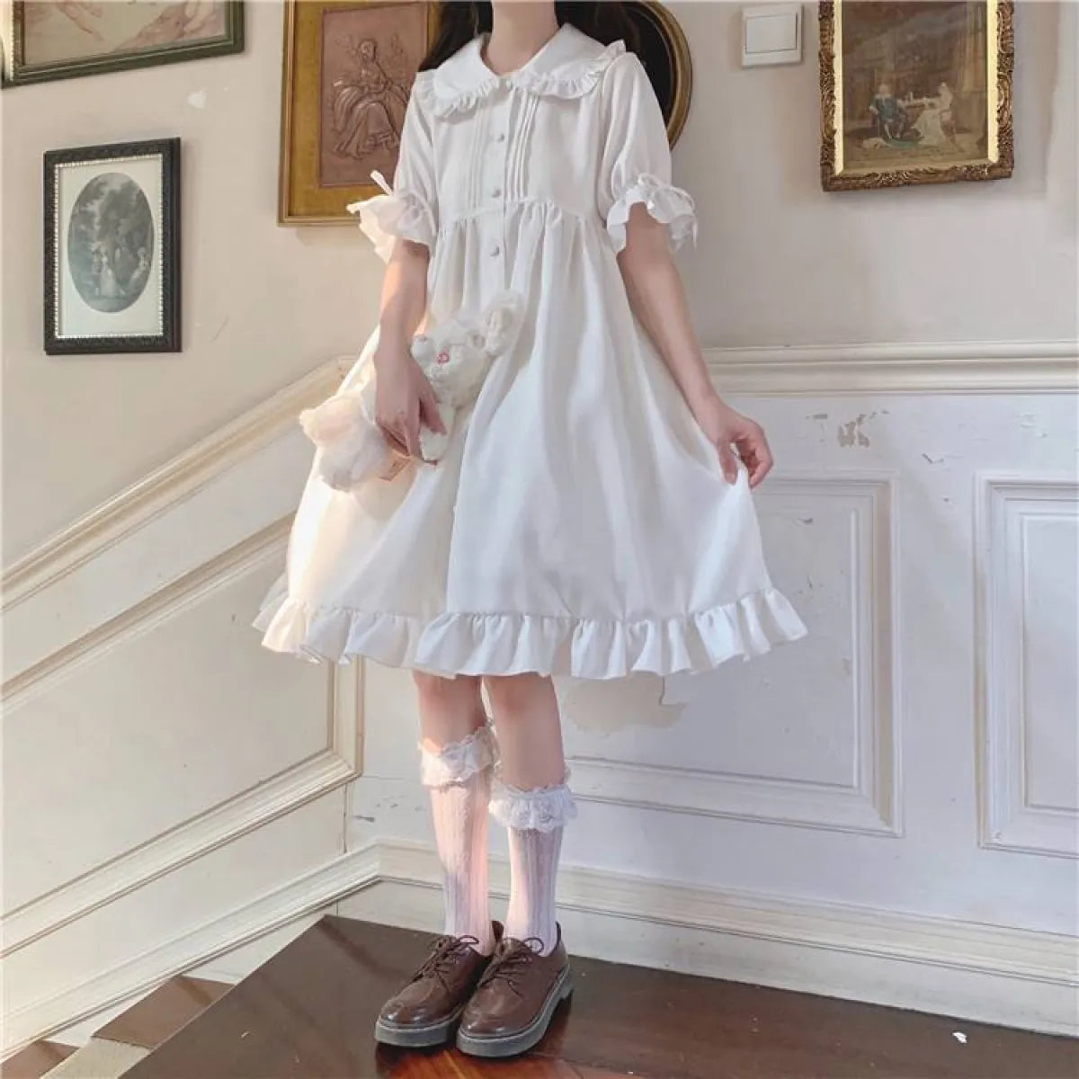 Kawaii Lolita Ruffle Dress