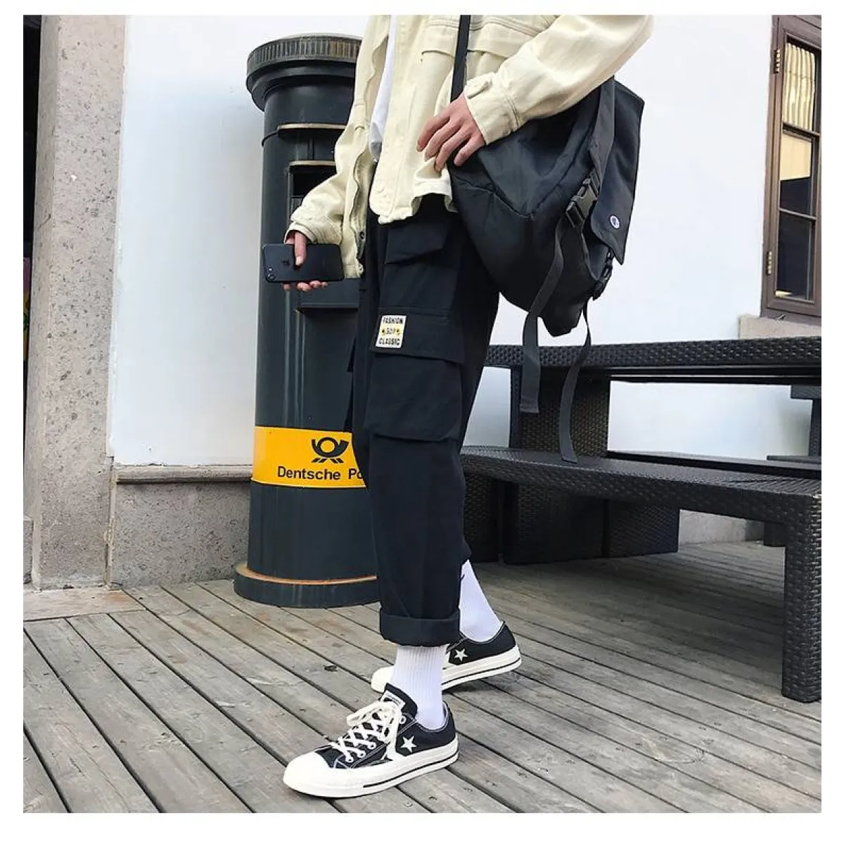 Men's Loose Cargo Pants