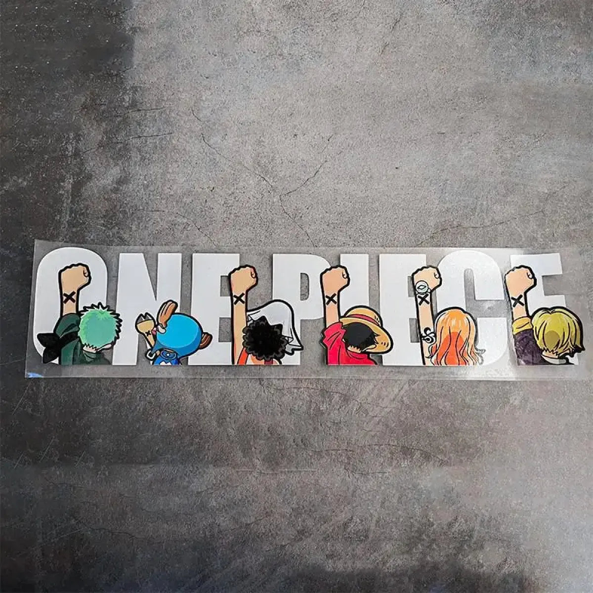 One Piece Luffy Car Sticker - Decorative Bumper Sticker