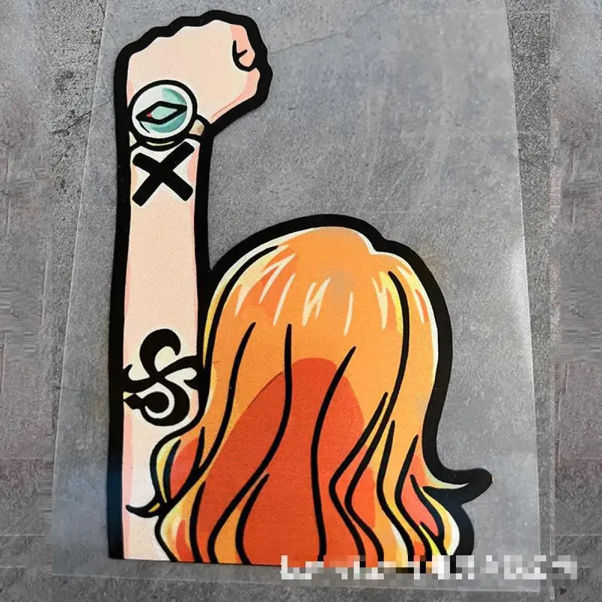 One Piece Luffy Car Sticker - Decorative Bumper Sticker