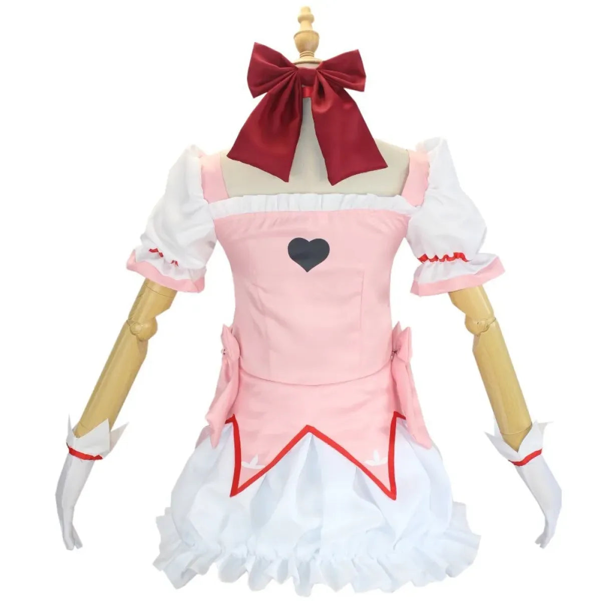 Madoka Kaname Cosplay Costume – Puella Magi Dress with Wig