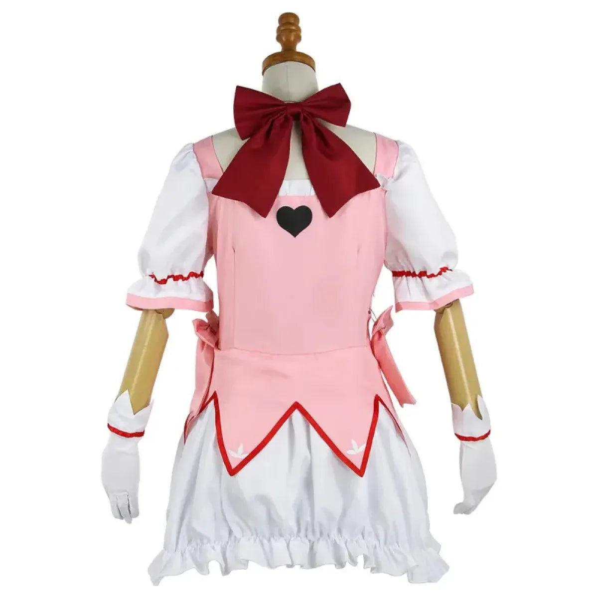 Madoka Kaname Cosplay Costume – Puella Magi Dress with Wig