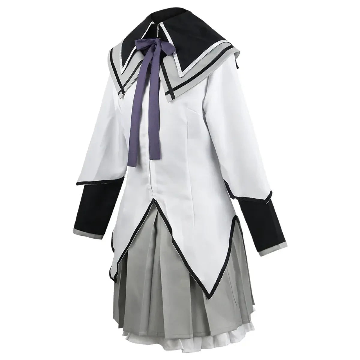 Homura Akemi Cosplay Uniform – Madoka Magica Magical Girl Dress Set