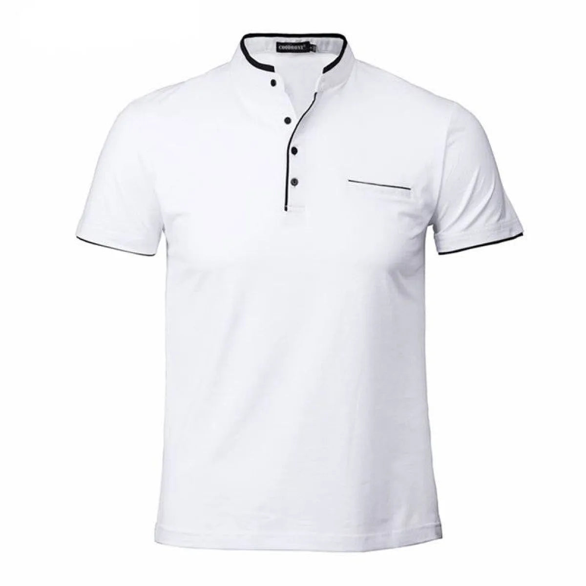 Mandarin Collar Active Shirt