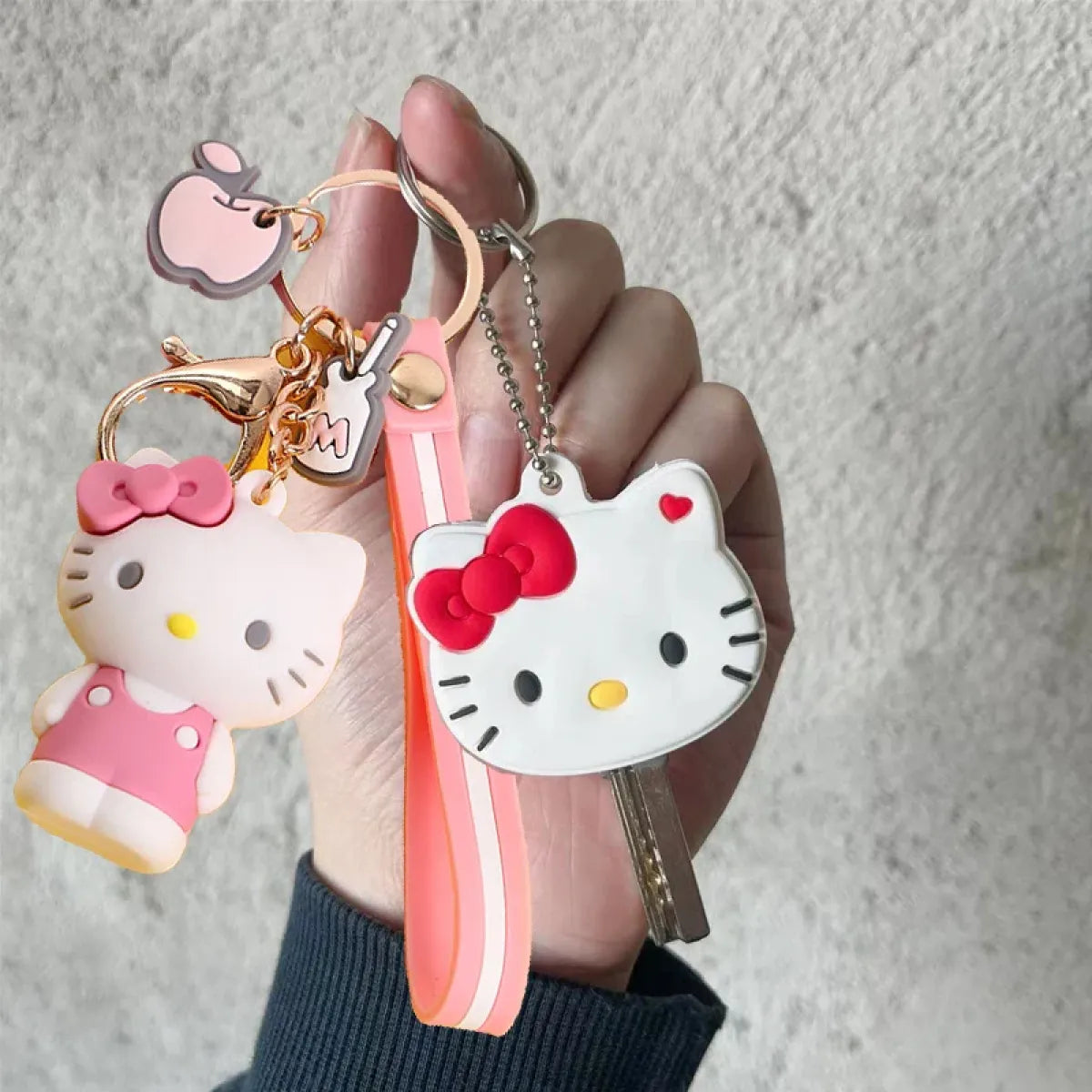 Kawaii Sanrio Anime Key Cover - Kuromi, My Melody, Cinnamoroll
