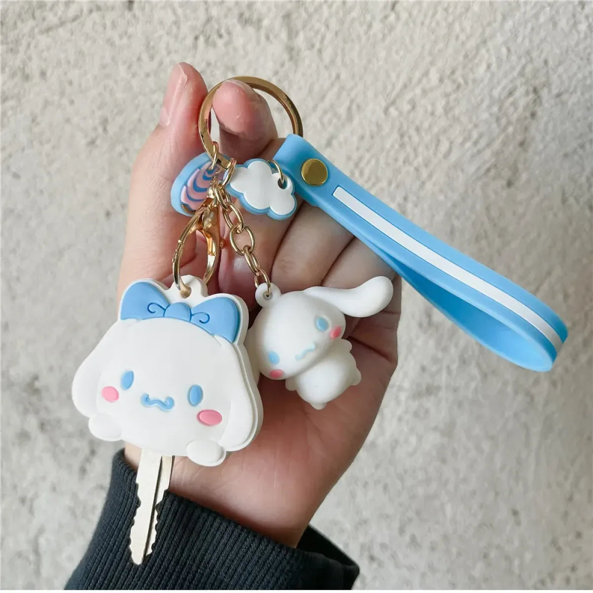 Kawaii Sanrio Anime Key Cover - Kuromi, My Melody, Cinnamoroll