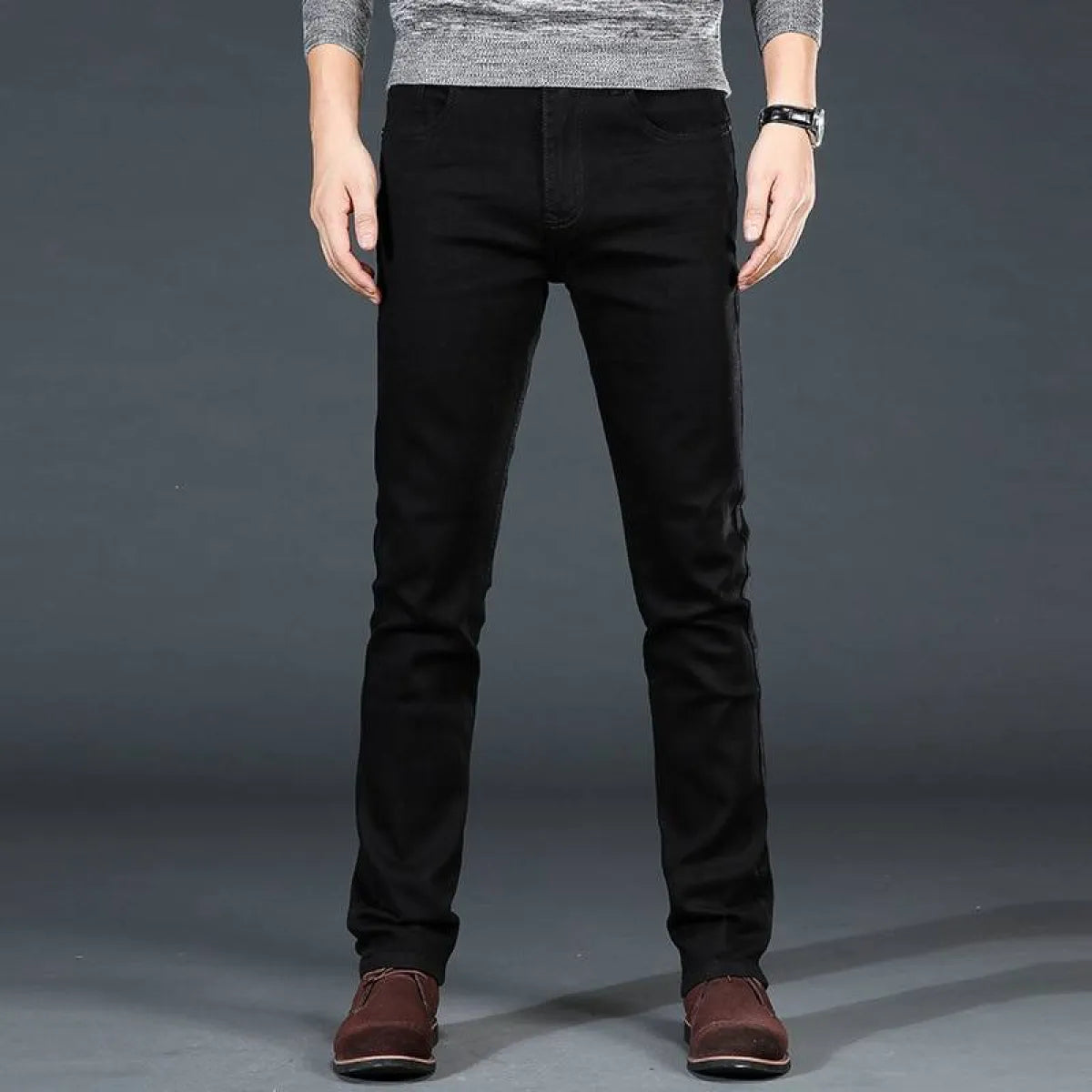 Men's Classic Slim Fit Denim