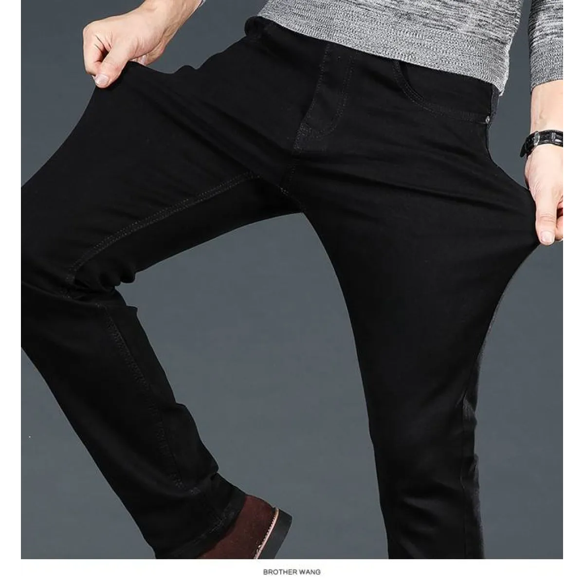 Men's Classic Slim Fit Denim