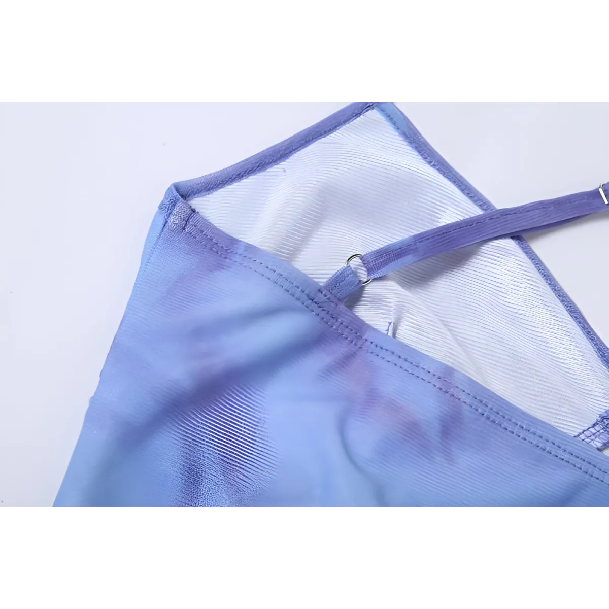 Mesh Slip Mini Dress