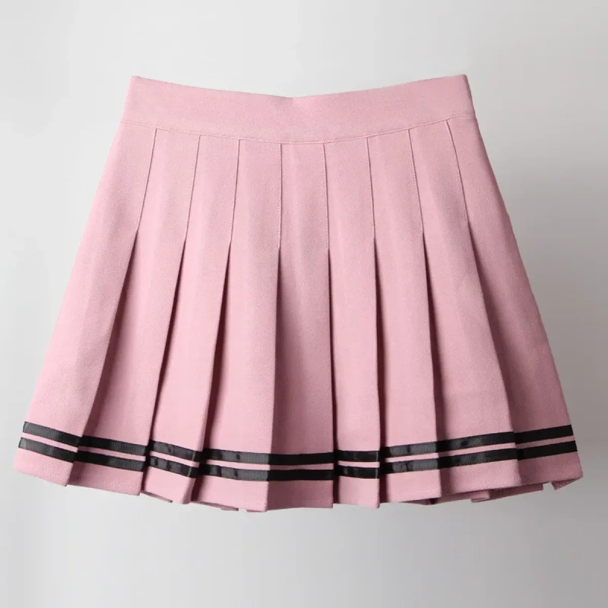 Harajuku Gothic Pleated Mini Skirt – Punk High Waist Patchwork Style