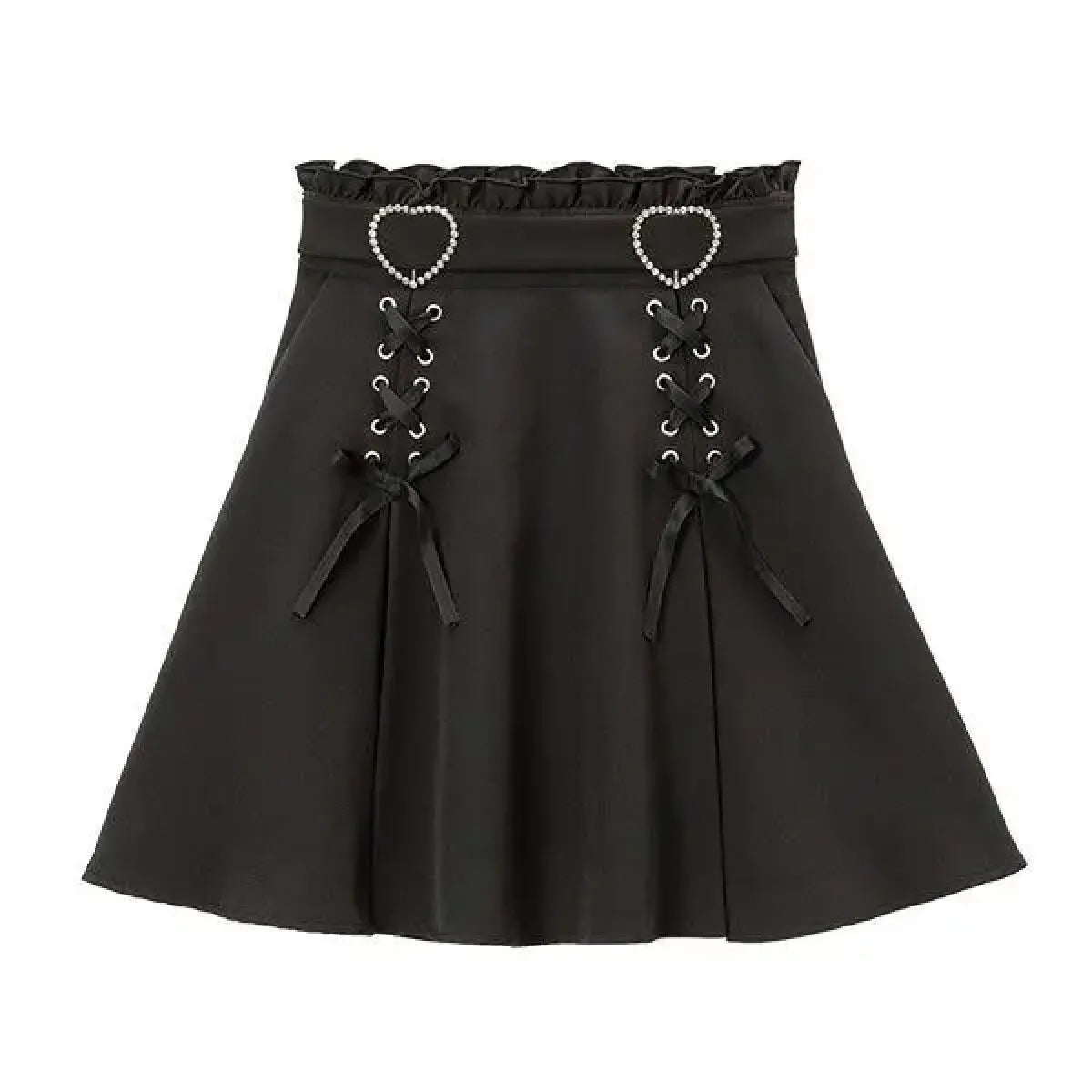 Harajuku Slim Fit Mini Skirt