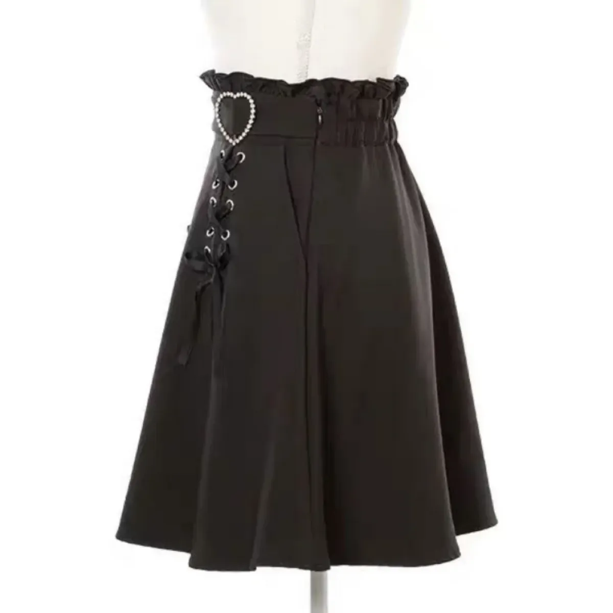 Harajuku Slim Fit Mini Skirt