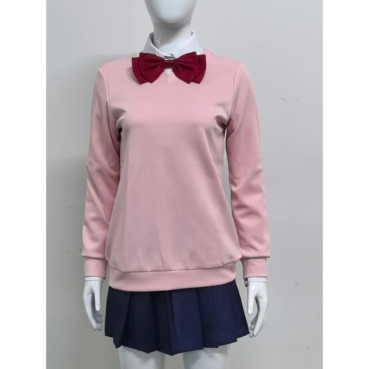Momo Ayase Cosplay Costume – Dandadan School Uniform Set with Accessories