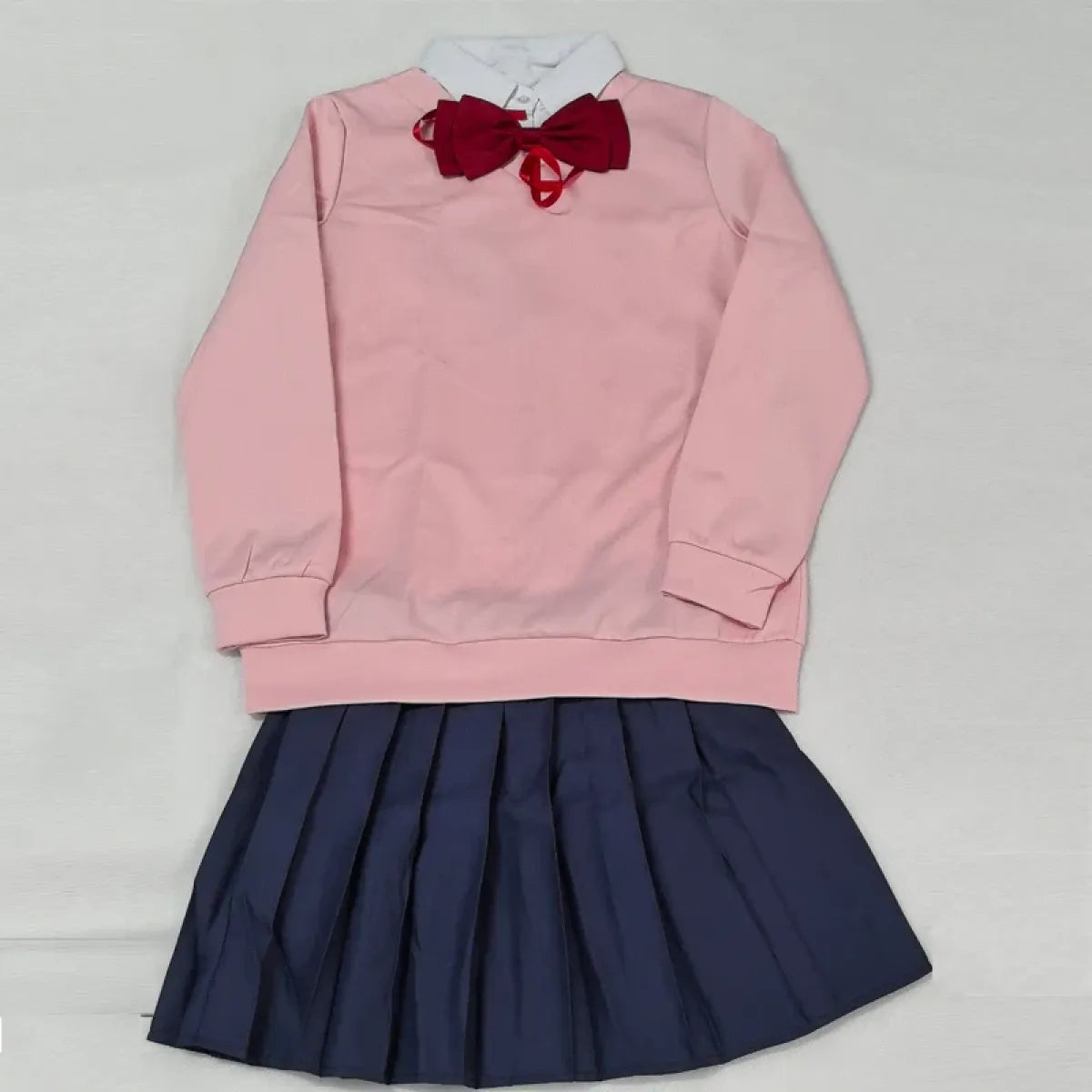 Momo Ayase Cosplay Costume – Dandadan School Uniform Set with Accessories