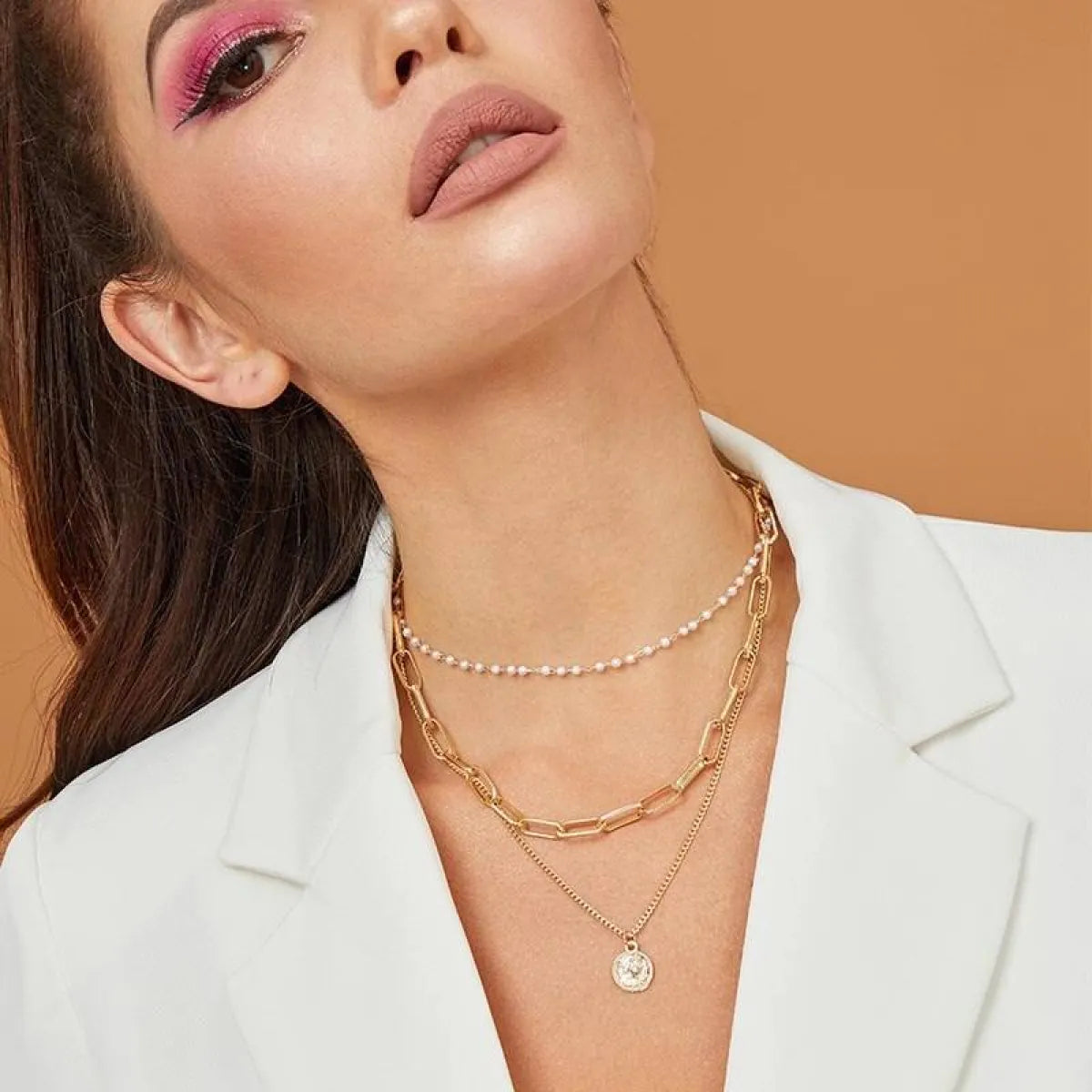 Multi-Layer Pearl Necklace