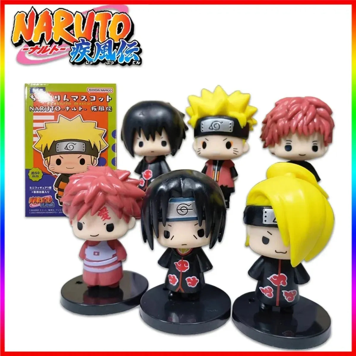 Naruto Q Version PVC Figures Set – Cute Anime Action Figures Collection