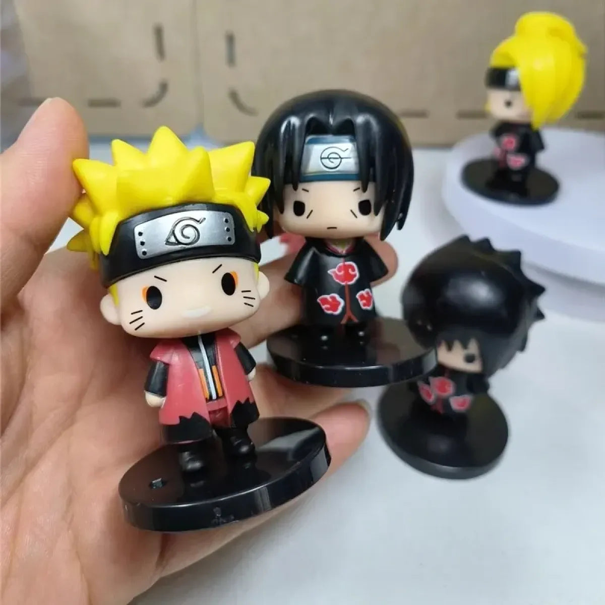 Naruto Q Version PVC Figures Set – Cute Anime Action Figures Collection