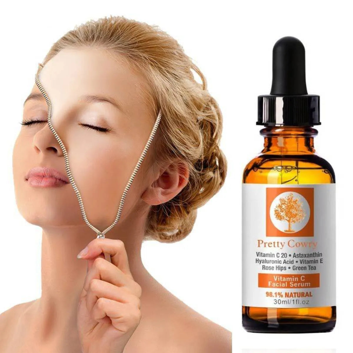 Natural Face Serum - Vitamin E
